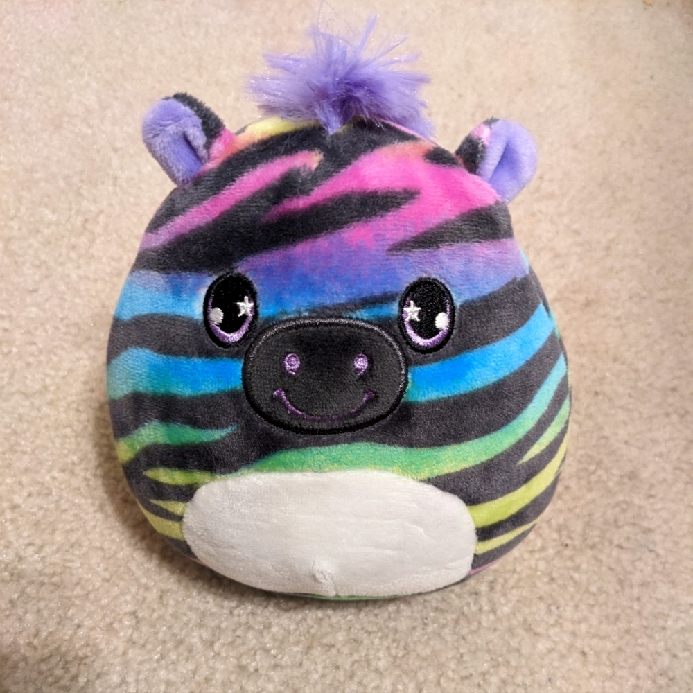 Squishmallow Mystery Squad Series 2 Ravalia The Zebra Plush 5" NEW